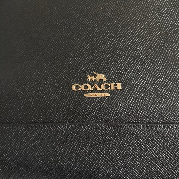 Coach Sierra Satchel Black with Gold Hardware alike New Condition - Picture 16 of 16